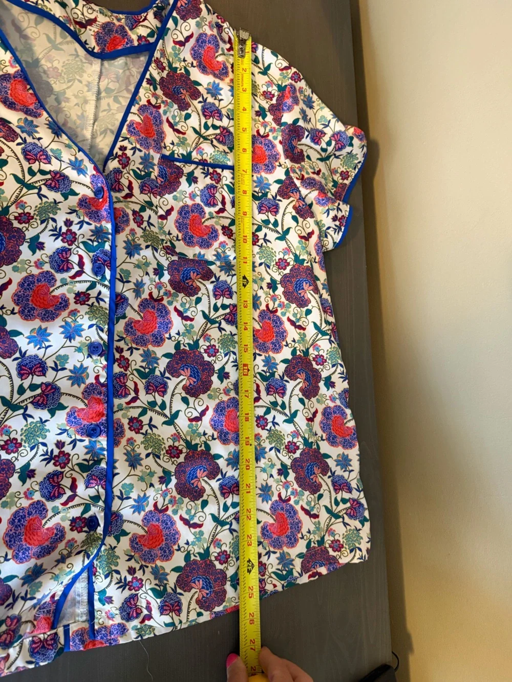 summersalt Satin Floral Short Pajama Set